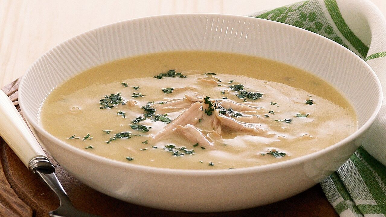 Eiercremesuppe